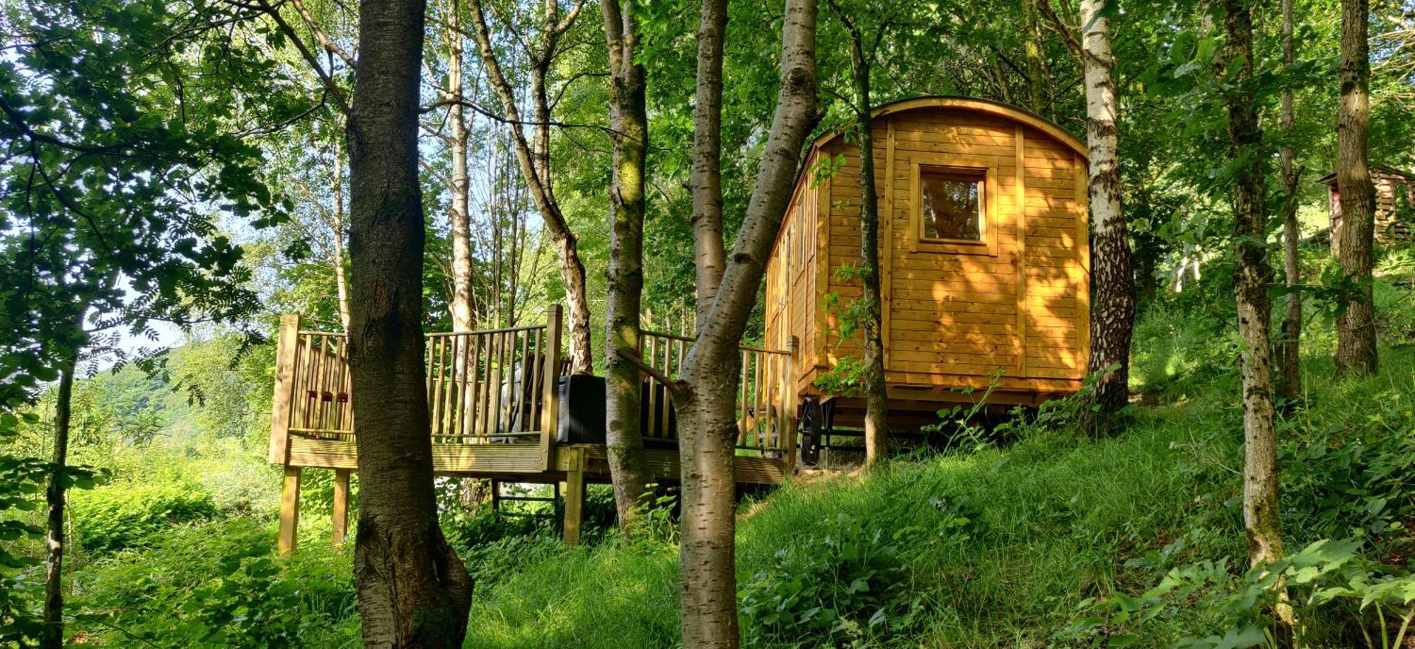 Pike'S Cabin In The Woods Hebden Bridge Exterior foto