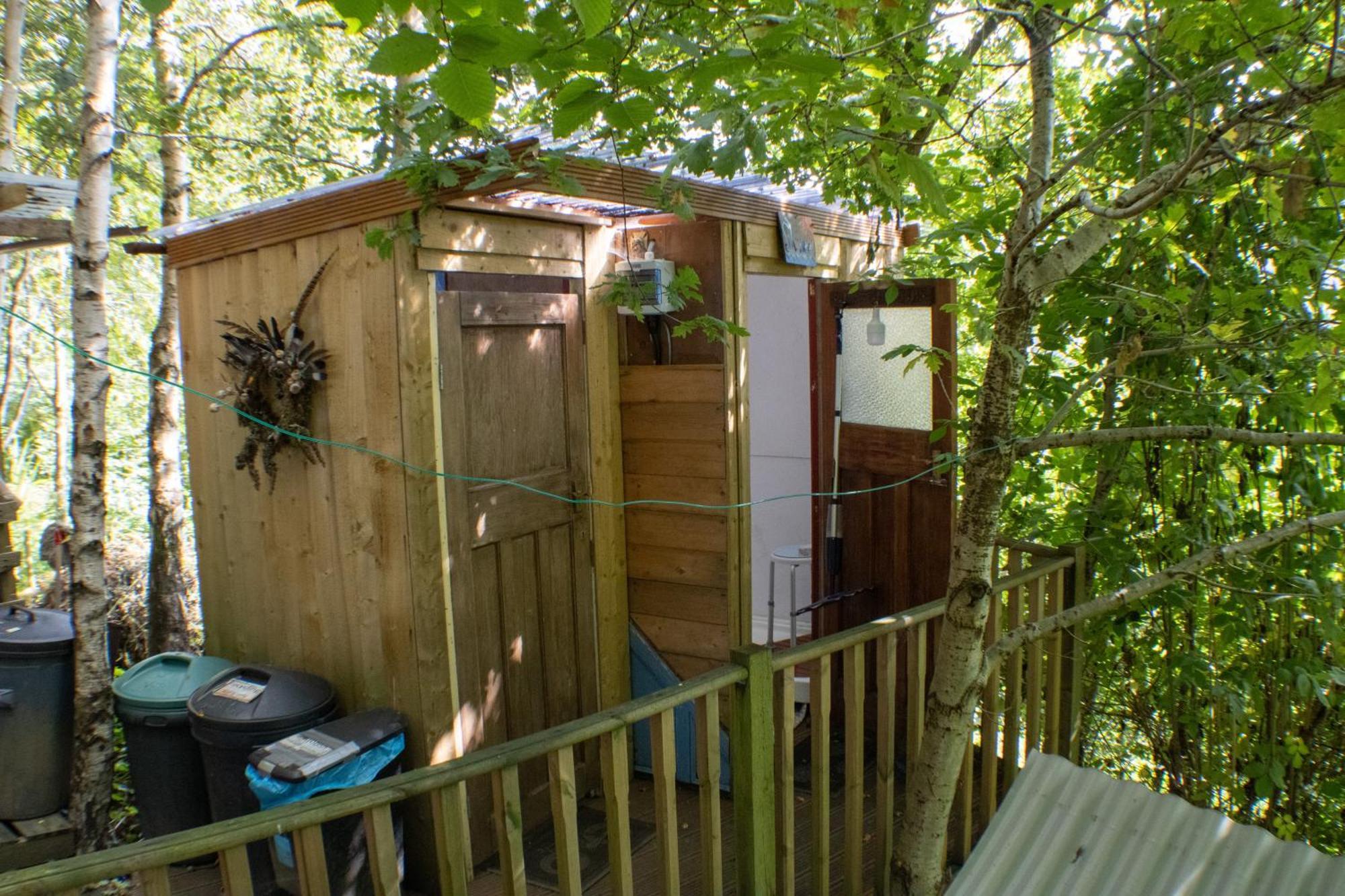 Pike'S Cabin In The Woods Hebden Bridge Exterior foto